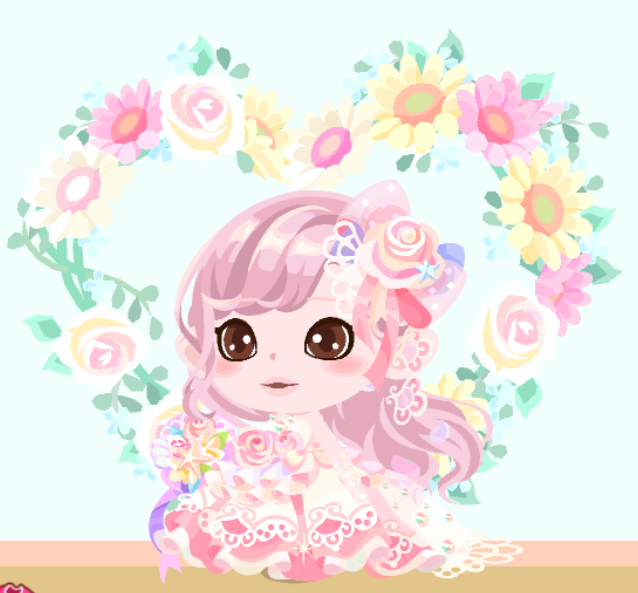 なーちゃんカラードレス