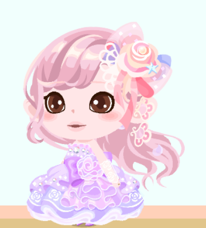 なーちゃんカラードレス2