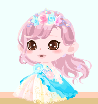 なーちゃんカラードレス3